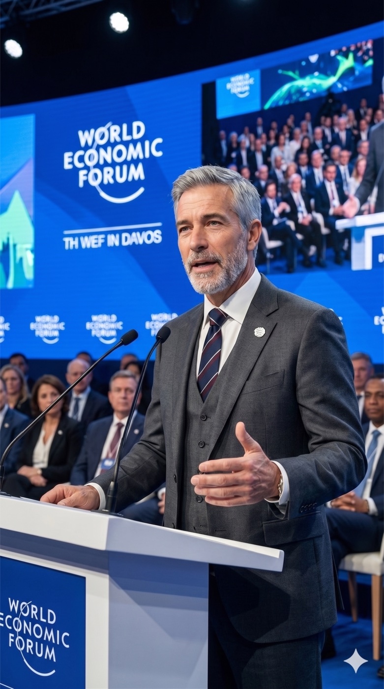 George Portman at the World Economic Forum